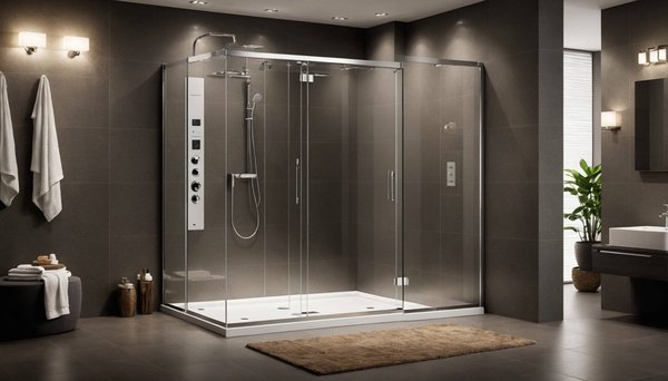 Découvrez le luxe avec la cabine de douche 100x100 thalassor